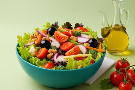 Wenn Gemüse zur Mahlzeit wird: Was fehlt einem Salat, damit er wirklich satt macht
